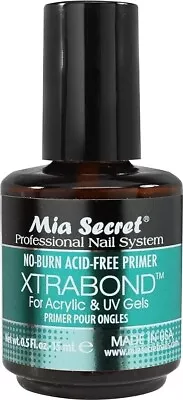 Mia Secret No Burn Acid Free Primer Xtra Bond Acrylic Uv Gel 0.5 Fl Oz • $11.95