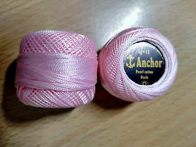 PERLE 12 - Anchor Thread - Size 12 - Colour 49 - 100% Cotton - 4595.0049 - 1049 • $5