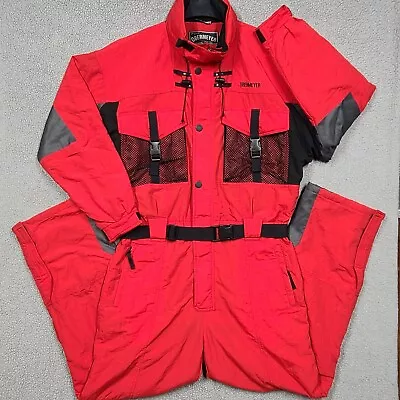 $199.88 • Buy Obermeyer Ski Suit Mens XL Red Nepal One Piece Coverall Snow Bib Ski Wear VTG