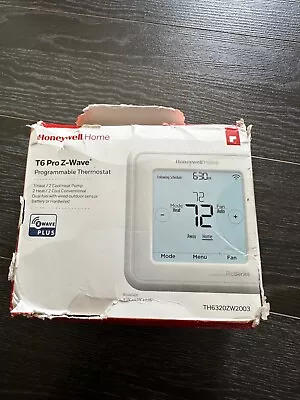 Honeywell T6 Z-Wave Thermostat - White (TH6320ZW2003) • $59.99