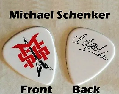 Michael Schenker Group Classic Rock Novelty Signature Guitar Pick  (Q-K14) • $7.99