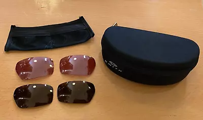 Smith Optics Hard Case With 2 Set Of Replacement Lenses • $18.95