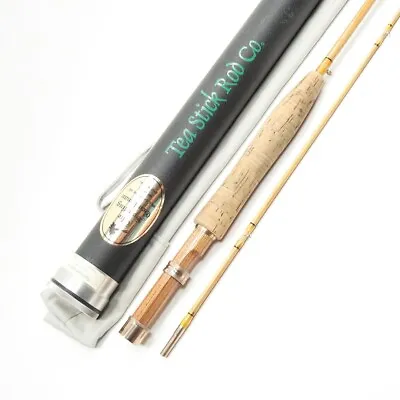 Tea Stick Rod Co. Bamboo Fly Rod. 6’ 9” 4wt. W/ Tube And Sock. • $345