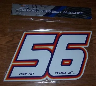 Martin Truex Jr #56 12x7 R&r Driver Number Magnet • $4.95