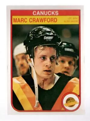 1982-83 O-Pee-Chee Marc Crawford Vancouver Canucks #342 Near Mint Or Better • $1.95