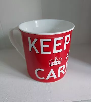 Keep Calm And Carry On Ceramic Coffee Mug • £6.50