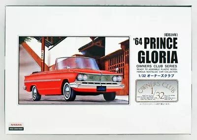 '64 PRINCE GLORIA Owners Club 1/32 New Plastic Model Kit • £18