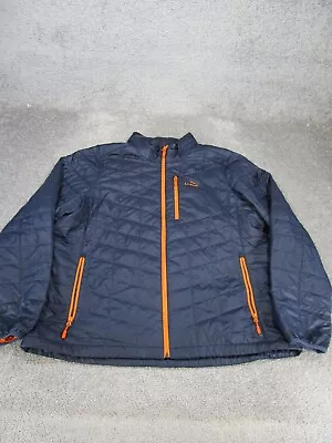 L.L. Bean Jacket Mens 2Xl Primaloft Packaway Quilted Blue Outdoor • $54.99