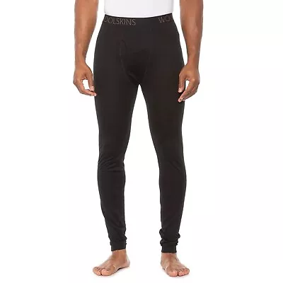 NIB TERRAMAR Black MERINO WOOLSKINS BASE LAYER Leggings PANTS Mens Size XL • $39.99