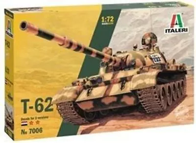 1/72 Italeri T-62 Main Battle Tank • $25.51