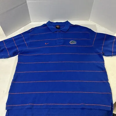 Vintage 90’s Nike University Of Florida Gators Cotton Polo Shirt Size: XL • $25