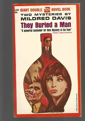 Mildred Davis (pb) Ace Giant Double (1955) Dark Place +they Buried A Man • $19.99