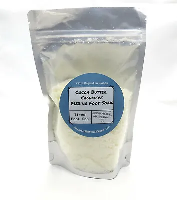 Cocoa Butter Cashmere Scented Fizzing Foot Salt Soak With Buttermilk  • £5.84