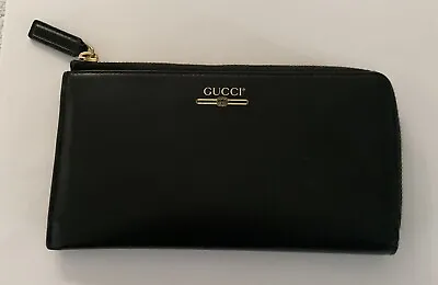 Gucci L-shaped Fastener 573116 Women's LeatherLong Wallet (bi-fold) • $200