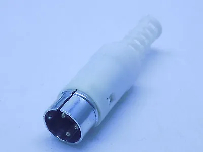 1x Male 3 Pin DIN Plug Connectors With Plastic Handle • $1.99