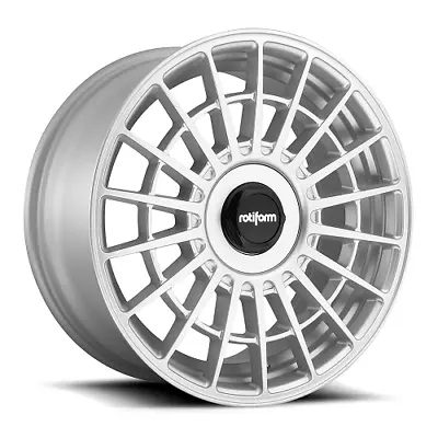 17x8 R143 Rotiform LAS-R Gloss Silver Wheels 4x100/4x4.5 (40mm) Set Of 4 • $1008