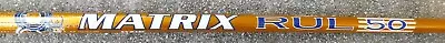 1 New Authentic Matrix Ozik RUL 50 Strong Flex .335  Tip Graphite Driver Shaft • $320