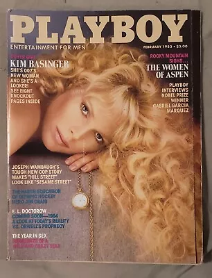 1983 Playboy Magazines By Month (Kim Basinger/Nastassja Kinski/Joan Collins) • $9