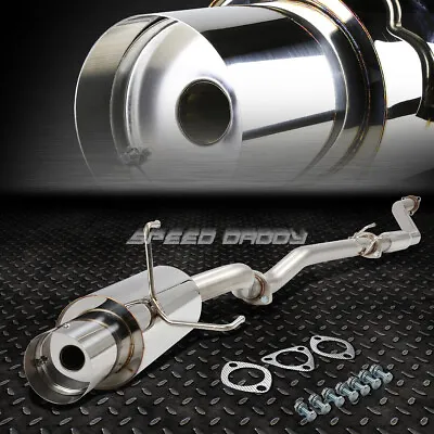 Stainless Cat Back Exhaust System 4  Tip Muffler For 02-05 Civic Si R Ep3 Hb • $135.88