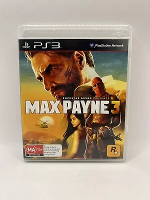 Max Payne 3 Sony PlayStation 3 PS3 Game - Complete With Manual - Very Good • $10.99