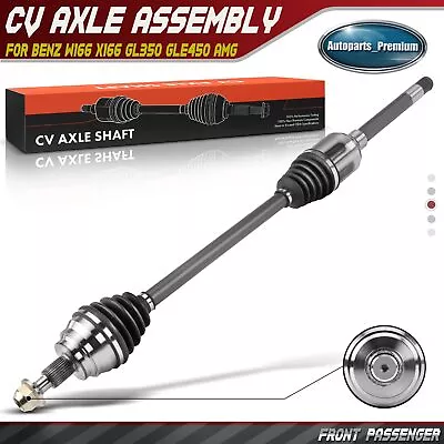 Front Right CV Axle Assembly For Mercedes-Benz W166 X166 GL350 GLE450 AMG ML550 • $89.99