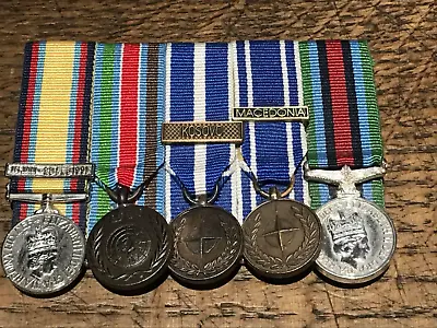 British Army Miniature Medal Group Superb Quality Miniatures • £80