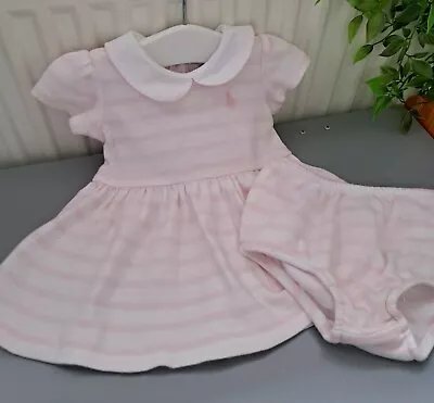 Baby Girl 0-3 Months Ralph Lauren Supersoft Dress Set • £1