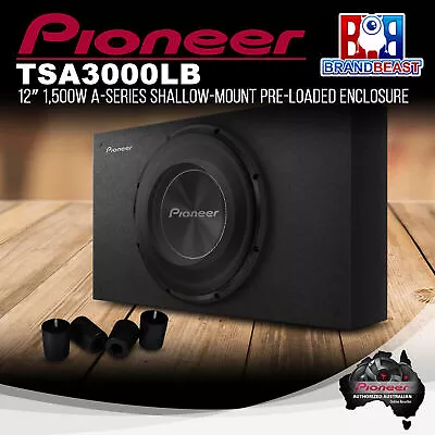 Pioneer TS-A3000LB 12  1500W A-Series Shallow-Mount Pre-Loaded Enclosure • $395.85