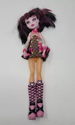 Monster High Doll Forbitten Love Draculaura Doll Outfit Clothes Pink Boots 2008 • $67.22