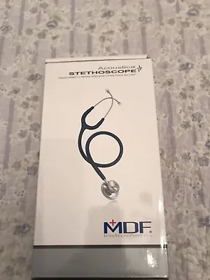 MDF Acoustics Deluxe Leightweight Black Stethoscope MDF747XP-BO • $18