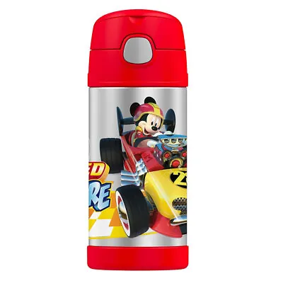 $24 • Buy Thermos Funtainer Stainless Steel Vacuum Insulated Drink Bottle 355ml Mickey