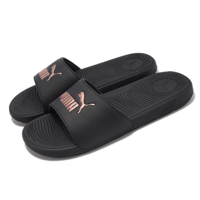 $112.20 • Buy Puma Cool Cat 2.0 BX Wns Black Rose Gold Women Sandals Slides Slippers 389114-02