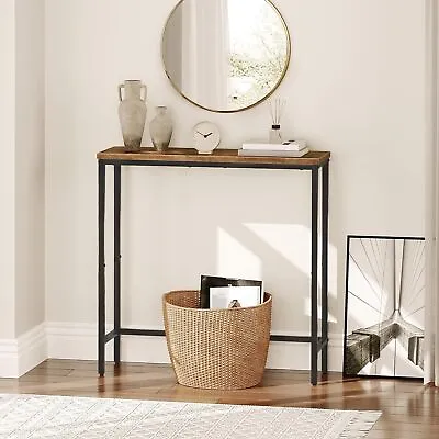 HOOBRO Console Table Entryway Table Display Table Sofa Table 75 X 24 X 75 Cm • £27.99