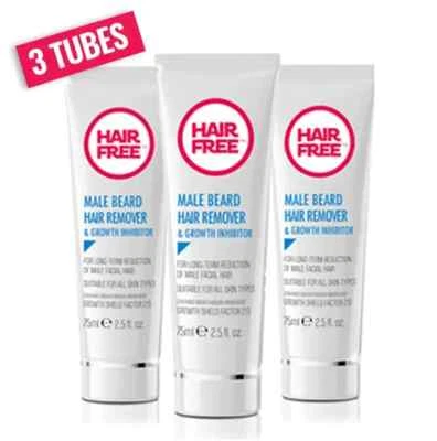 $59.99 • Buy Hair Free Permanent Hair Removal Reduction Cream Facial Hair & Beard Remover