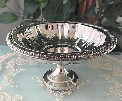 Oneida Silversmiths Vintage Silver Plate 6” Compote • $24.97