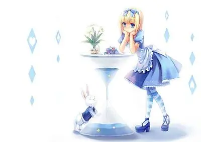 £6.97 • Buy ALICE IN WONDERLAND ANIME POSTER Art Print Photo A3 A4