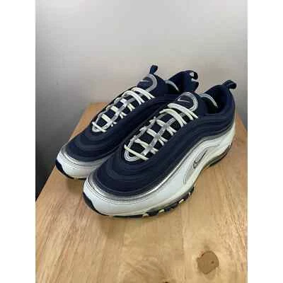 $89.99 • Buy Nike Air Max 97 Dallas Cowboys Mens Navy Blue White Silver Casual Sneakers