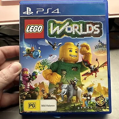 LEGO WORLDS | SONY PS4 Played Once • $25