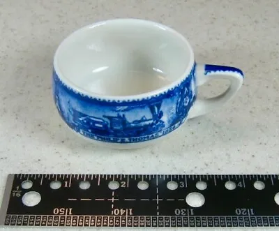 B&O Railroad Lamberton 1827 - 1927 China 2-1/4  Demitasse Cup Centenary Pattern • $20