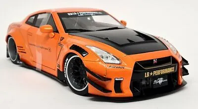 Solido 1/18 Scale - Nissan R35 GT-R LB Works Type 2 Orange Diecast Model Car • £76.99
