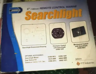 JABSCO  MARINE REMOTE CONTROL SEARCH LIGHT  61050 Series 155SL See Description • $138