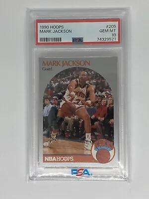 1990 NBA Hoops Mark Jackson PSA 10 - MENÉNDEZ BROTHERS!!! • $1499.99