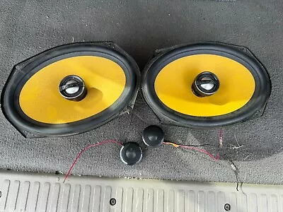 JL Audio C1-690x 6  X 9  C1 Series 2-Way Coaxial Car Audio Speakers Coax 60W • $100