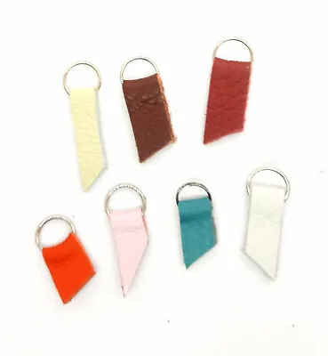 Zipper Pendant Drawer Helper Zippers Real Leather Various Variants • £2.16