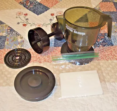 Vintage Nordic Ware Microwave Percolator Coffee Maker 5 @ 5-6 Fl Oz Cups GUC • $11.99