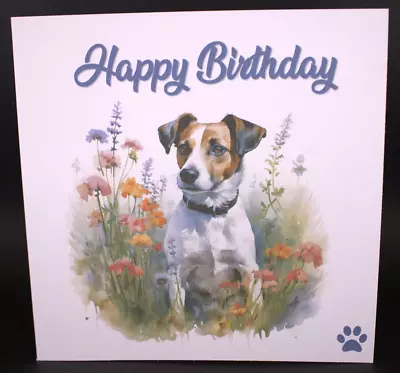 Jack Russell Terrier Birthday Card Cute Jack Russell Terrier Birthday Card • £2.99