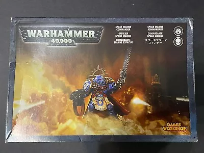 Warhammer 40k Space Marines Commander Figure Kit. • £5