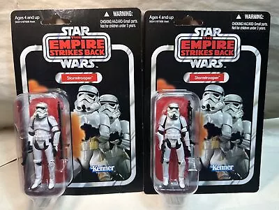 Star Wars Vintage Collection ESB STORMTROOPER X2 3.75” Figures VC41 New • $37.99