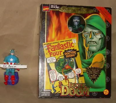 Dr Doom Fantastic 4 Four Famous Covers Toy Biz NIB 1998 Marvel 1st Appearance • $12.99