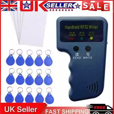 £10.91 • Buy Handheld 125KHz RFID Copier ID Reader Writer Access Control Card Duplicator